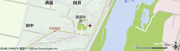 山形県西村山郡河北町田井53周辺の地図