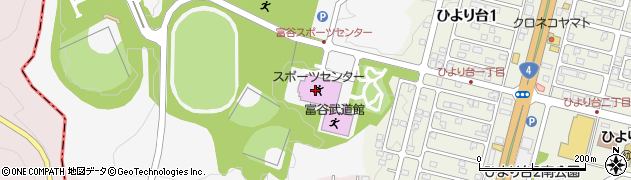 富谷スポーツセンター周辺の地図