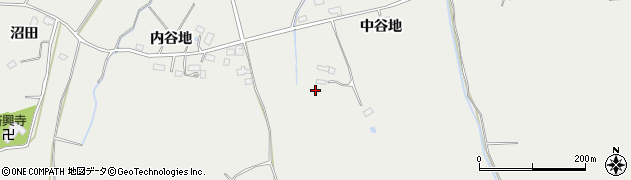 宮城県東松島市上下堤磯田沢周辺の地図