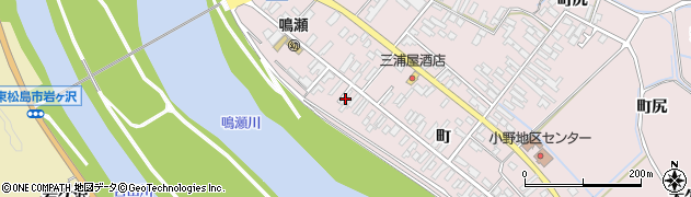 宮城県東松島市小野町13周辺の地図