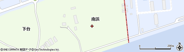 宮城県東松島市大曲（南浜）周辺の地図
