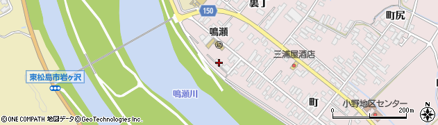 宮城県東松島市小野町124周辺の地図