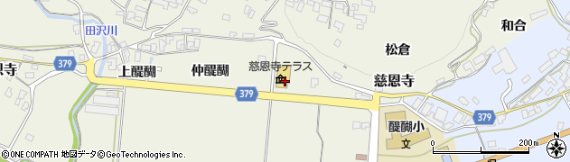 寺そば 寺カフェ周辺の地図