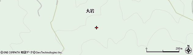 宮城県石巻市渡波（大岩）周辺の地図