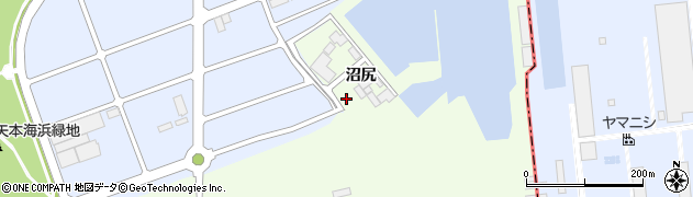 宮城県東松島市大曲（沼尻）周辺の地図