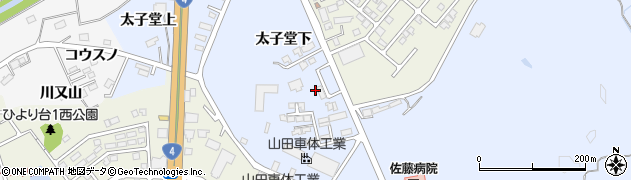 大和電設工業株式会社　仙台技術センタ周辺の地図