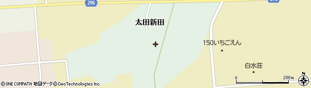 山形県東根市太田新田16周辺の地図