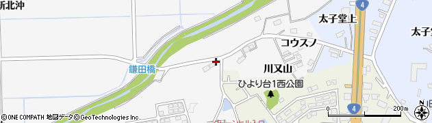 宮城県富谷市一ノ関（段ノ沢）周辺の地図