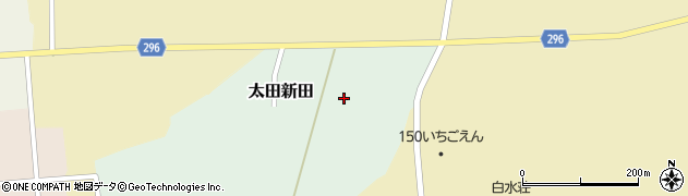 山形県東根市太田新田2周辺の地図
