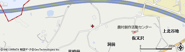 宮城県東松島市上下堤萩窪54周辺の地図