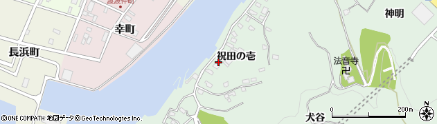 宮城県石巻市渡波祝田の壱11周辺の地図
