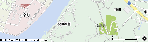 宮城県石巻市渡波祝田の壱32周辺の地図