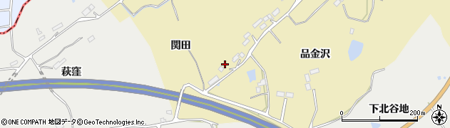 宮城県東松島市川下品金沢5周辺の地図