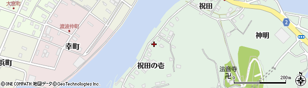 宮城県石巻市渡波祝田の壱5周辺の地図