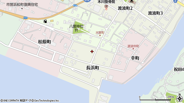 〒986-2133 宮城県石巻市長浜町の地図