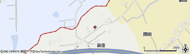 宮城県東松島市上下堤萩窪98周辺の地図