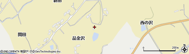 宮城県東松島市川下品金沢128周辺の地図