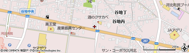 串の坊周辺の地図
