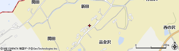宮城県東松島市川下品金沢40周辺の地図
