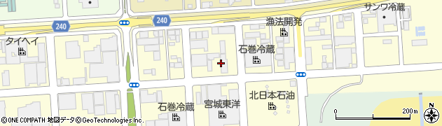 門馬商事株式会社　石巻営業所周辺の地図