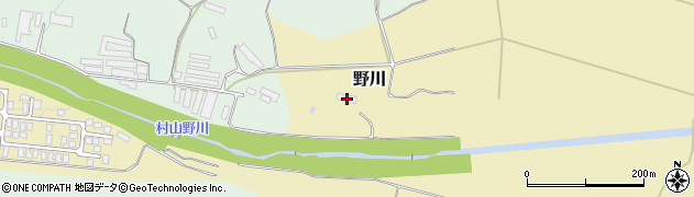 山形県東根市野川581周辺の地図