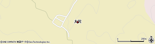 新潟県村上市大沢周辺の地図