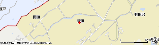宮城県東松島市川下（新田）周辺の地図