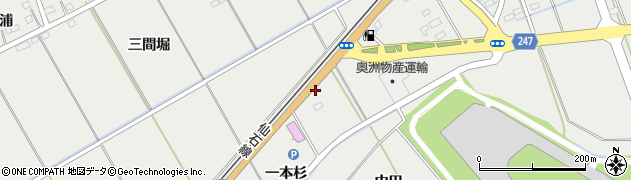 宮城県東松島市矢本周辺の地図