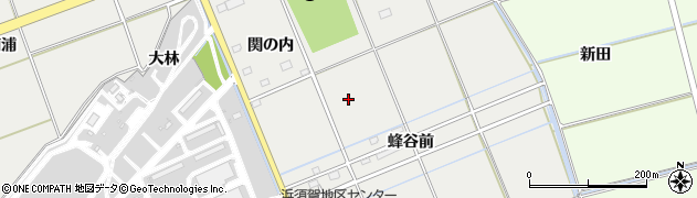 宮城県東松島市矢本（蜂谷前）周辺の地図