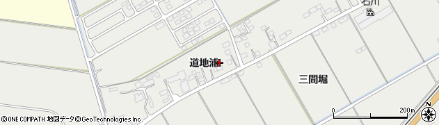 宮城県東松島市矢本（道地浦）周辺の地図