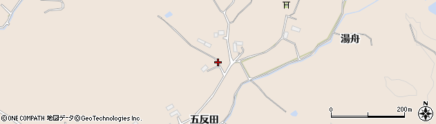 宮城県東松島市根古朴木沢周辺の地図