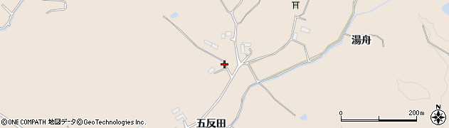 宮城県東松島市根古（朴木沢）周辺の地図