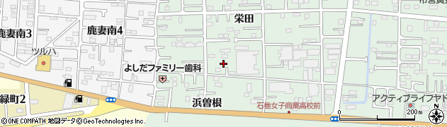 宮城県石巻市渡波栄田83周辺の地図
