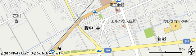 宮城県東松島市矢本（野中）周辺の地図