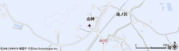 宮城県松島町（宮城郡）北小泉（山神）周辺の地図