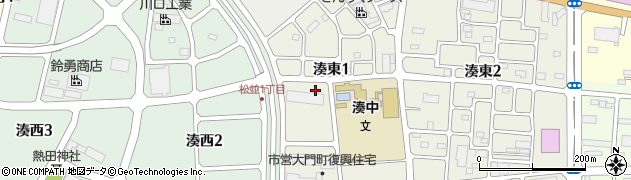 宮城県石巻市大門町周辺の地図