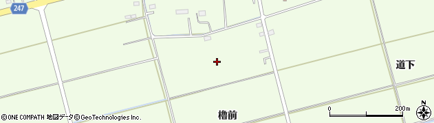 宮城県東松島市大曲（櫓前）周辺の地図