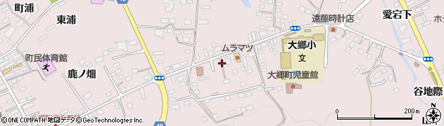 中村排水機場周辺の地図