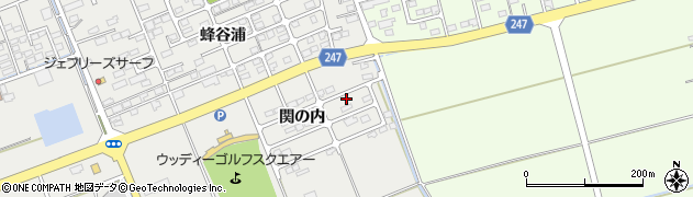 宮城県東松島市矢本蜂谷浦189周辺の地図