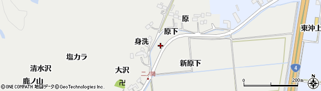 宮城県富谷市二ノ関（原下）周辺の地図