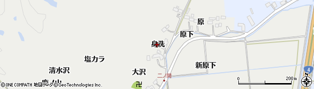 宮城県富谷市二ノ関身洗2周辺の地図