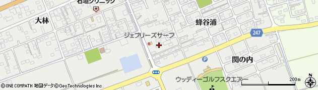 宮城県東松島市矢本蜂谷浦15周辺の地図