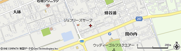 宮城県東松島市矢本蜂谷浦48周辺の地図