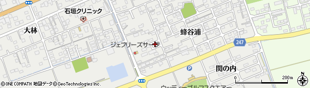 宮城県東松島市矢本蜂谷浦49周辺の地図