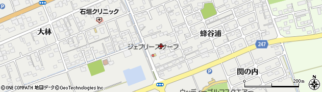 宮城県東松島市矢本蜂谷浦13周辺の地図