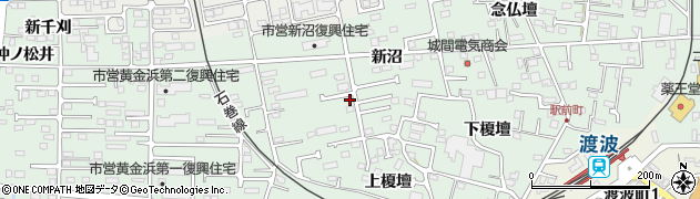 宮城県石巻市渡波新沼189周辺の地図