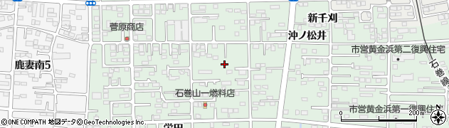 宮城県石巻市渡波栄田周辺の地図