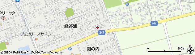 宮城県東松島市矢本蜂谷浦185周辺の地図