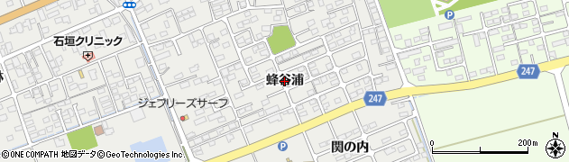 宮城県東松島市矢本（蜂谷浦）周辺の地図