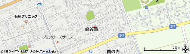 宮城県東松島市矢本蜂谷浦138周辺の地図